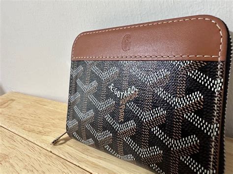 goyard matignon wallet price|matignon pm wallet.